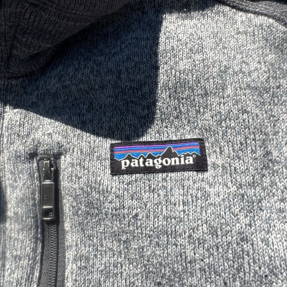 Patagonia better sweater size medium men’s grey quarter zip - Picture 2 of 5
